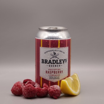 Bradley's Raspberry Lemonade Can 33cl